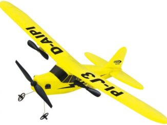 Radiostyrt flygplan för barn