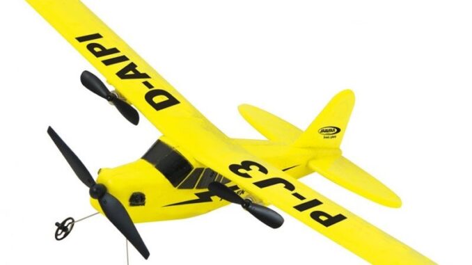 Utvald bild Radiostyrt flygplan för barn