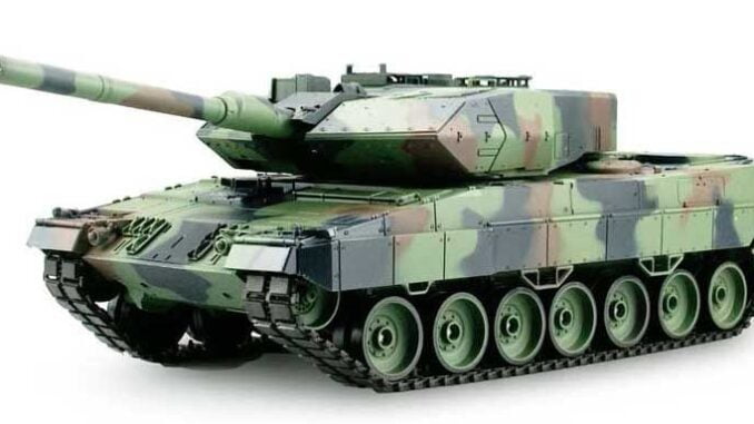 Front Bäst i test radiostyrd stridsvagn