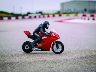 Radiostyrd motorcykel