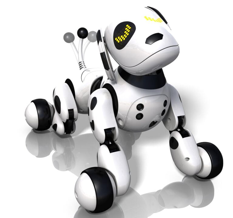 Interaktiv robot hund